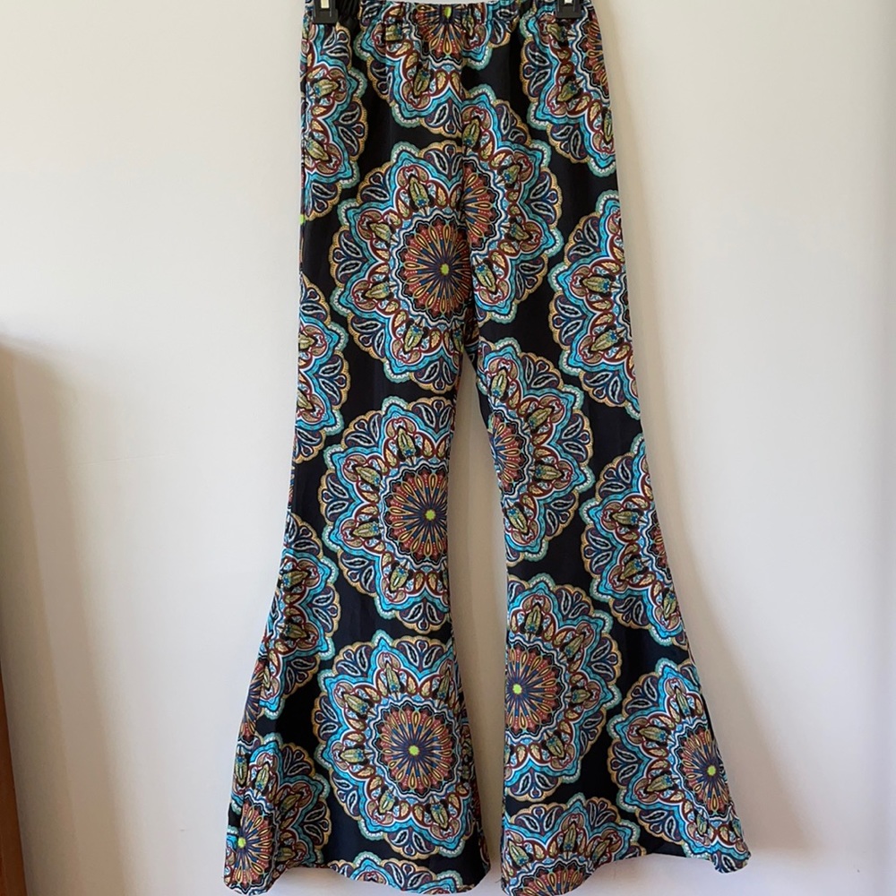 Multicolored Palazzo Pants